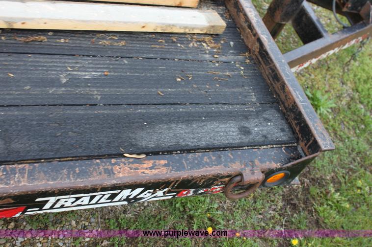 image for item D7680 2001 Trail Max tandem axle trailer
