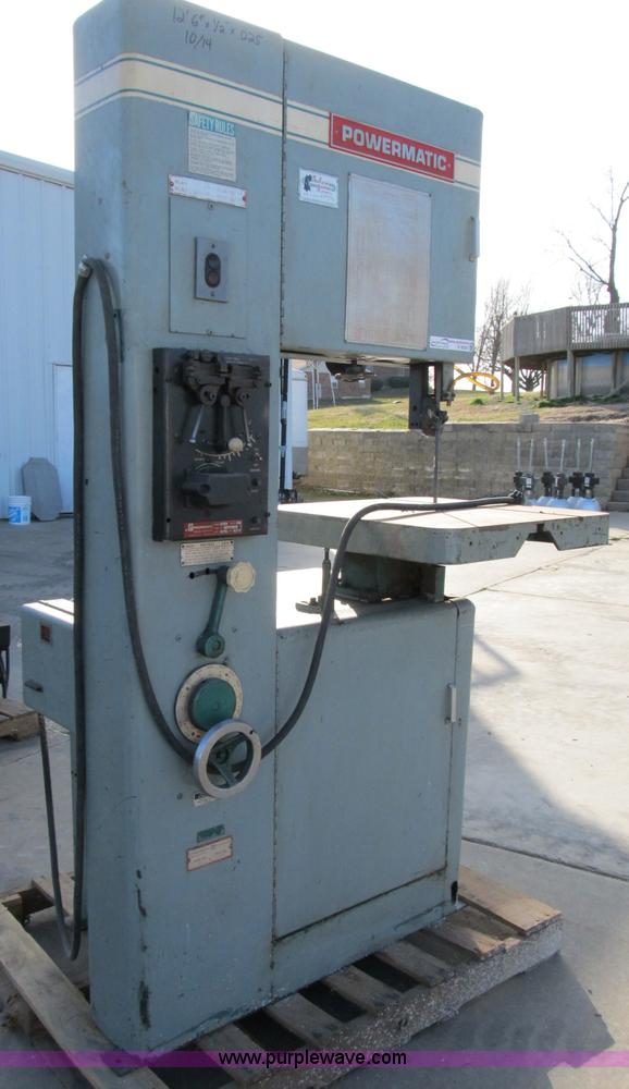 image for item D9320 Powermatic Band saw with blade welder