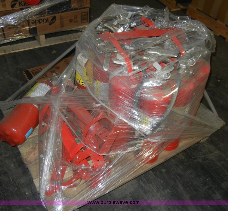 image for item K9002 Approximately 120 assorted fire extinguishers