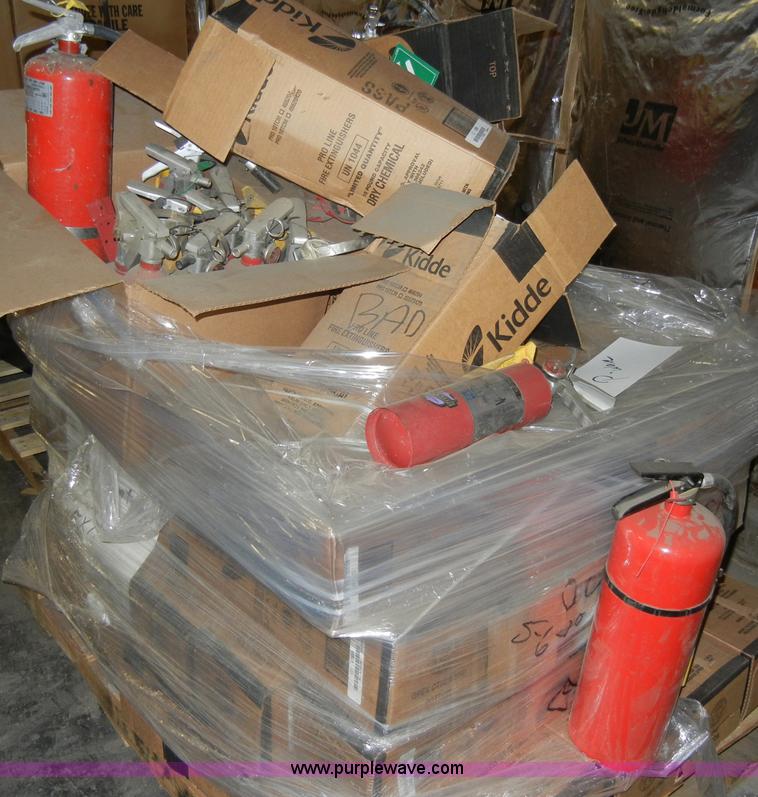image for item K9002 Approximately 120 assorted fire extinguishers