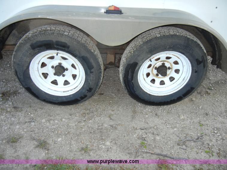 image for item K9068 2005 Continental Cargo Express 14' enclosed trailer