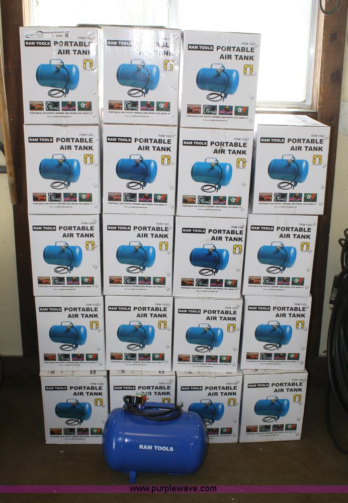 image for item L9362 (20) Ram Tools portable air tanks