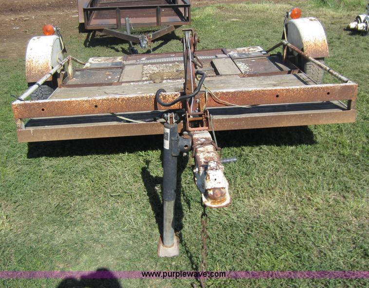 image for item V9047 Tilt bed trailer