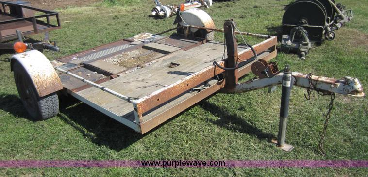 image for item V9047 Tilt bed trailer