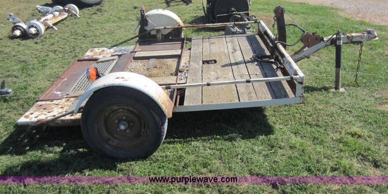 image for item V9047 Tilt bed trailer