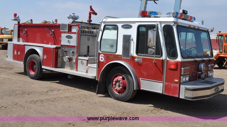 image for item A5873 1984 Emergency One Pumper firetruck