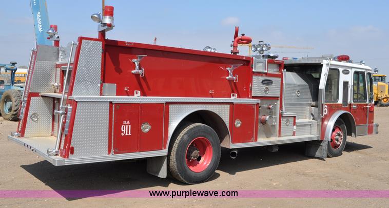 image for item A5873 1984 Emergency One Pumper firetruck