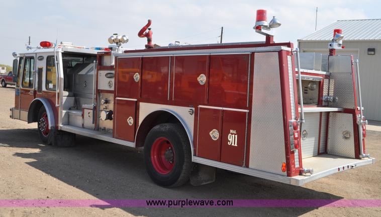 image for item A5873 1984 Emergency One Pumper firetruck
