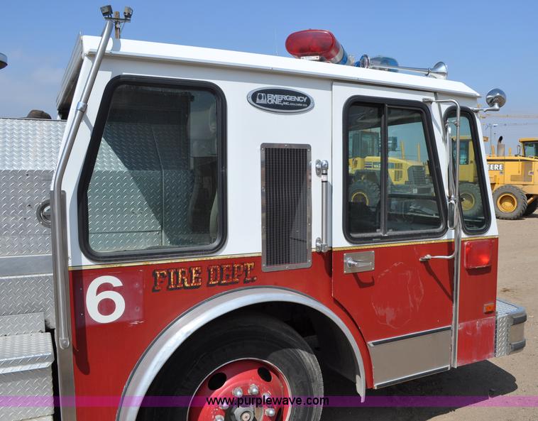 image for item A5873 1984 Emergency One Pumper firetruck