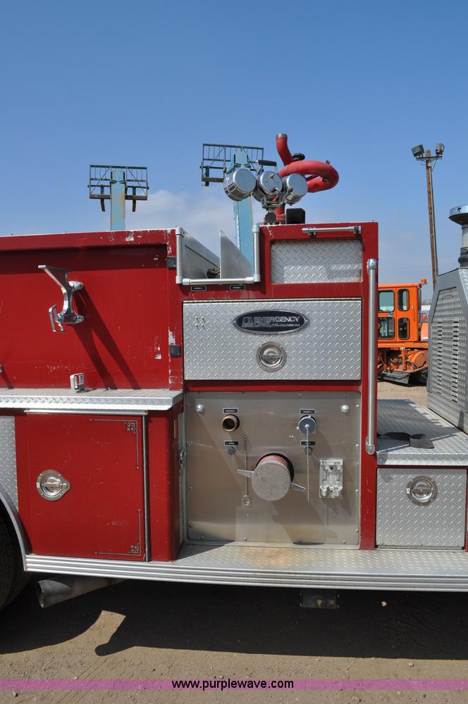 image for item A5873 1984 Emergency One Pumper firetruck