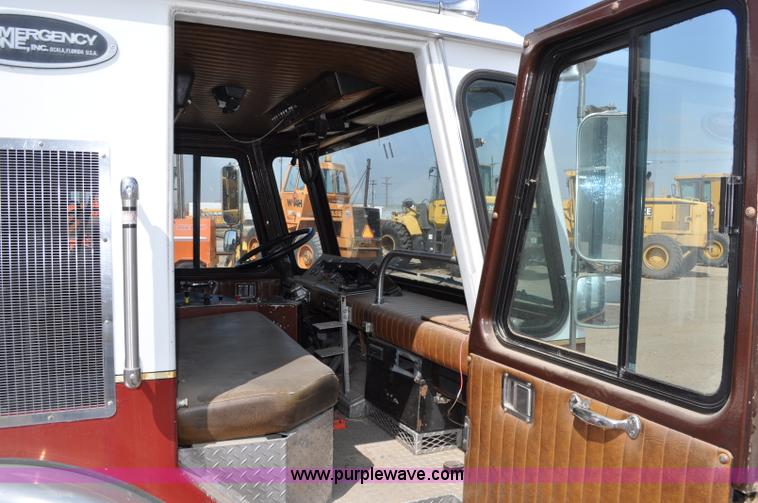 image for item A5873 1984 Emergency One Pumper firetruck