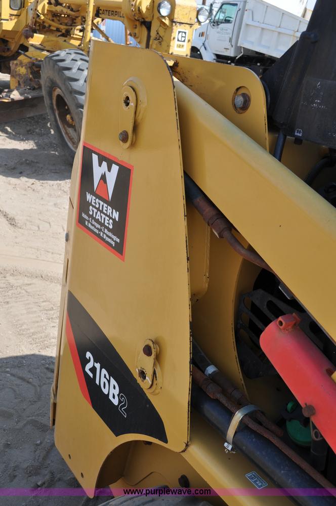image for item A5874 2008 Caterpillar 216B II skid steer