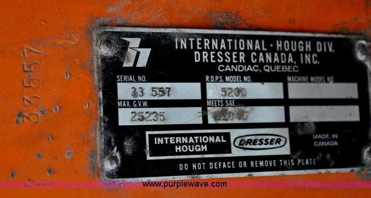 image for item A5880 1985 Dresser 510B wheel loader