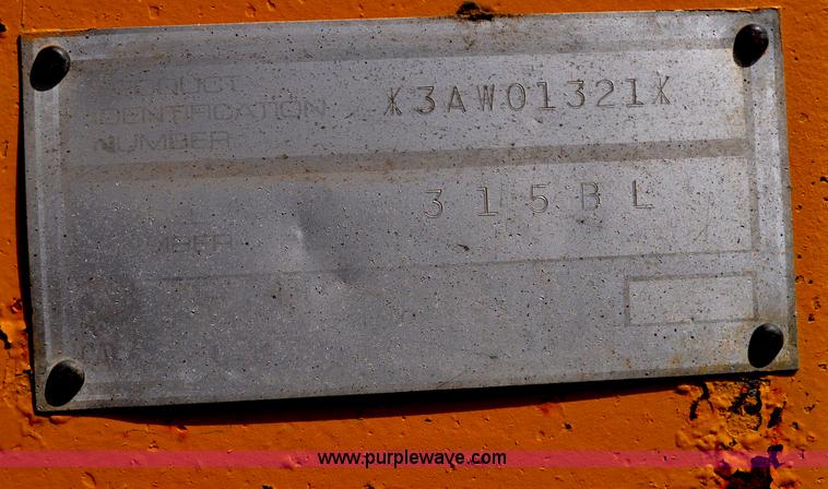 image for item A5882 1999 Caterpillar 315BL excavator