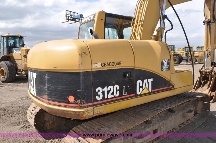 image for item A5883 2001 Caterpillar 312CL excavator