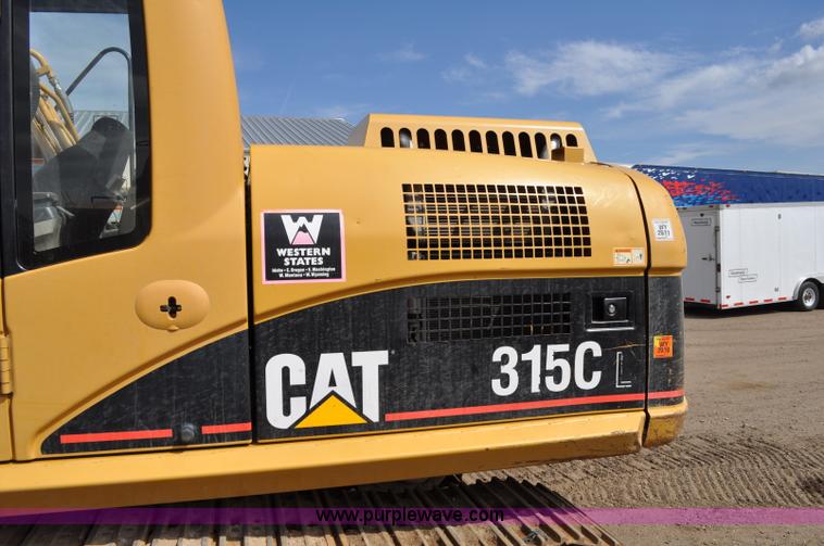 image for item A5884 2005 Caterpillar 315CL excavator