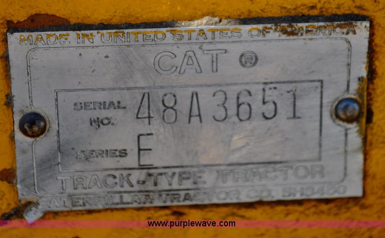 image for item A5886 1964 Caterpillar D7E dozer