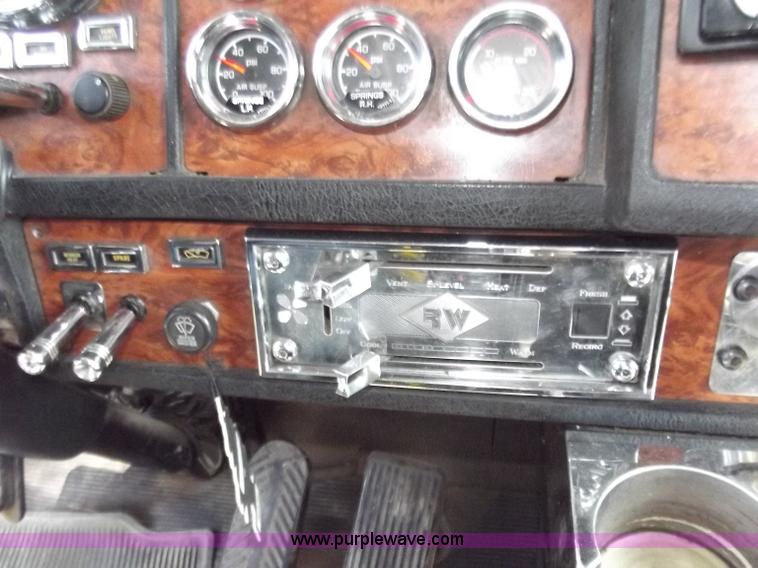 image for item B6326 1999 Kenworth T800 triple axle semi truck