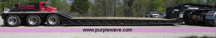 image for item B6327 1999 Trail King 50 ton lowboy trailer
