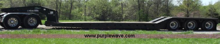 image for item B6327 1999 Trail King 50 ton lowboy trailer