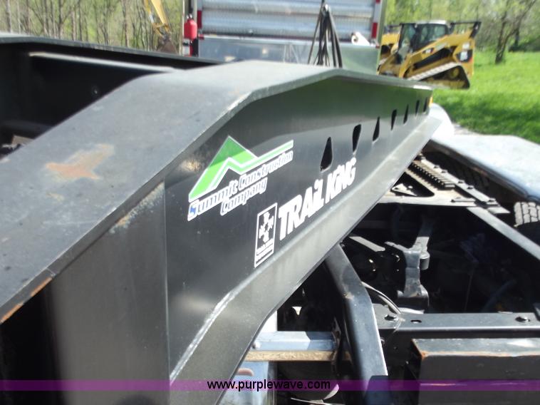 image for item B6327 1999 Trail King 50 ton lowboy trailer