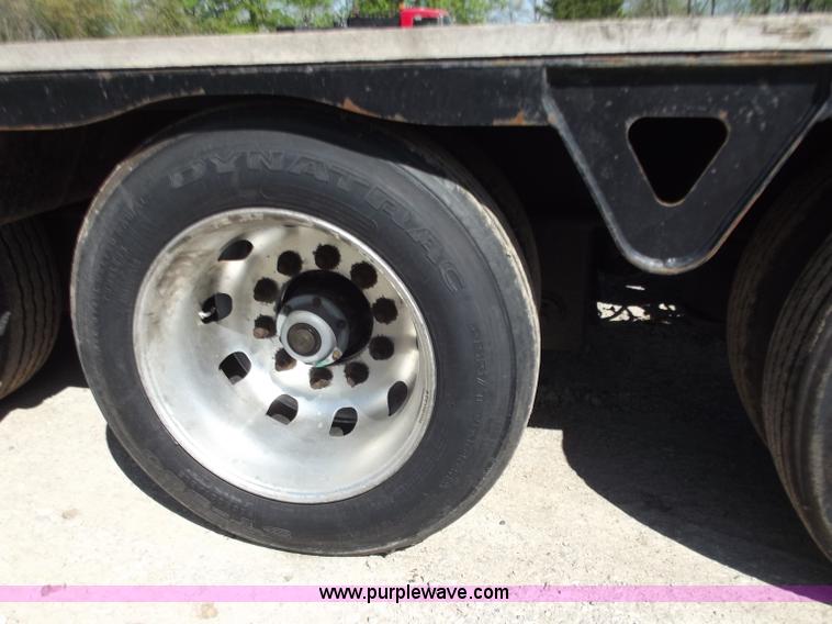 image for item B6327 1999 Trail King 50 ton lowboy trailer