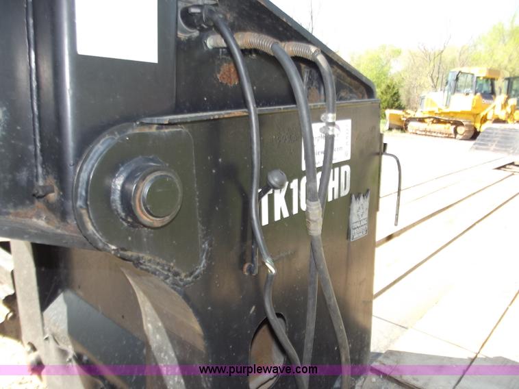 image for item B6327 1999 Trail King 50 ton lowboy trailer