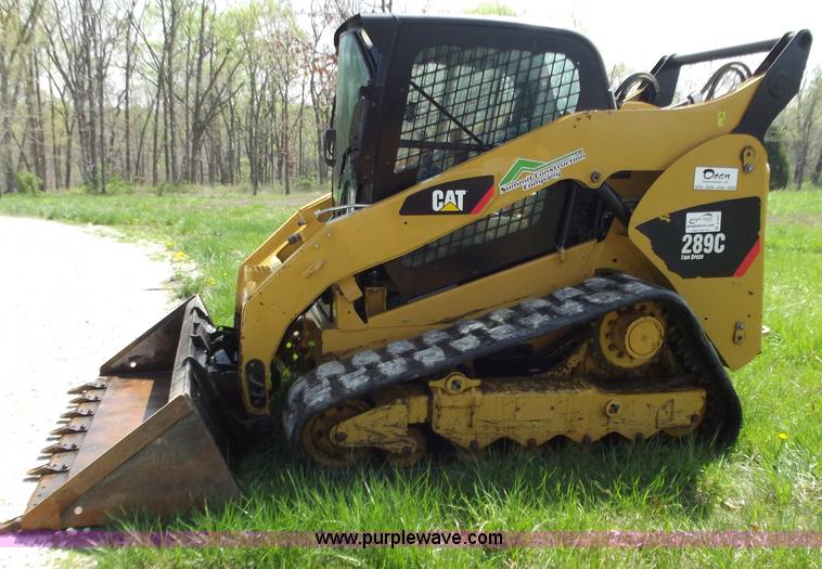 image for item B6331 2010 Caterpillar 289C skid steer