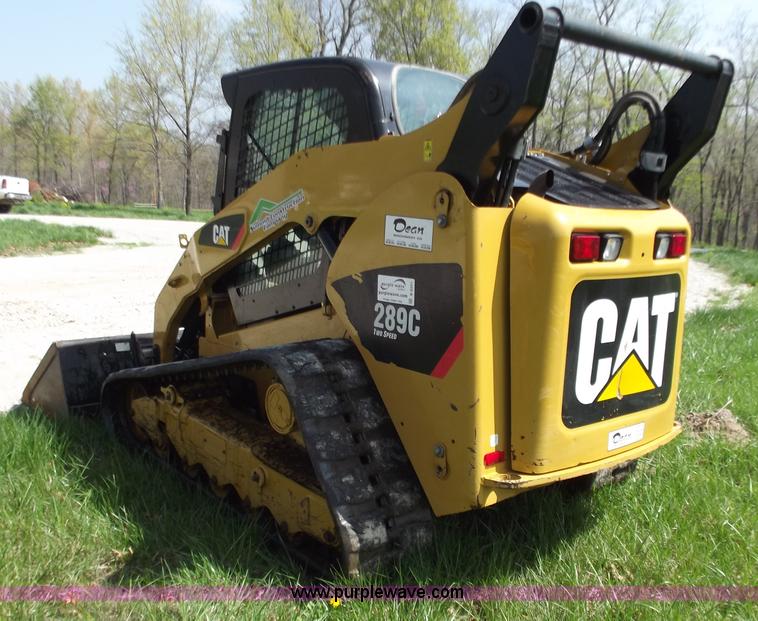 image for item B6331 2010 Caterpillar 289C skid steer