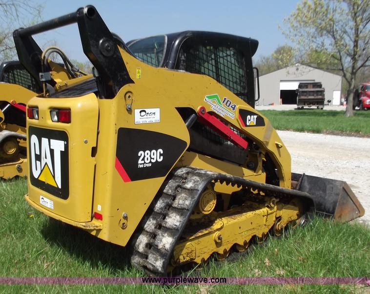 image for item B6331 2010 Caterpillar 289C skid steer