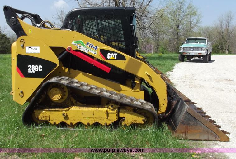 image for item B6331 2010 Caterpillar 289C skid steer