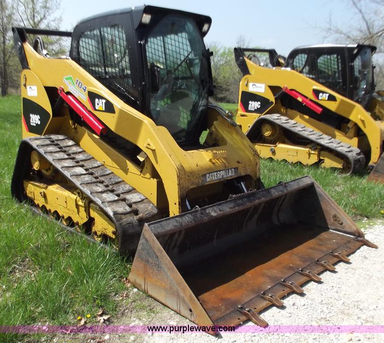 image for item B6331 2010 Caterpillar 289C skid steer