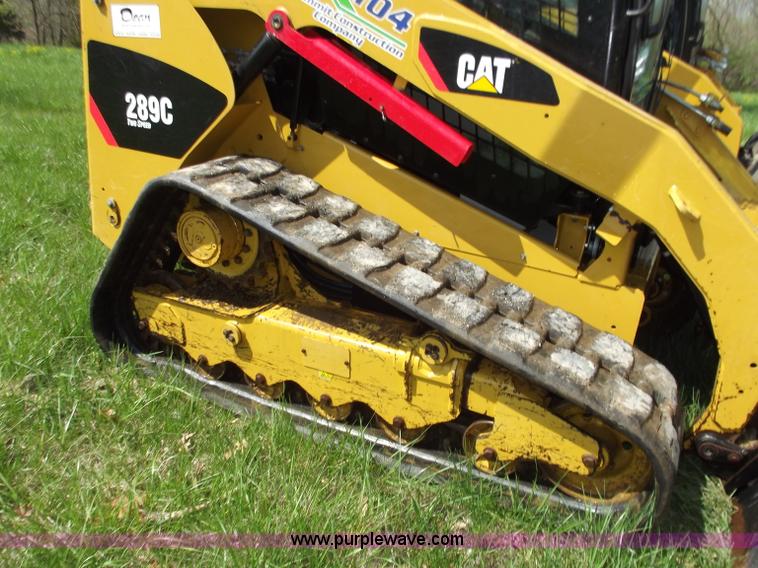 image for item B6331 2010 Caterpillar 289C skid steer