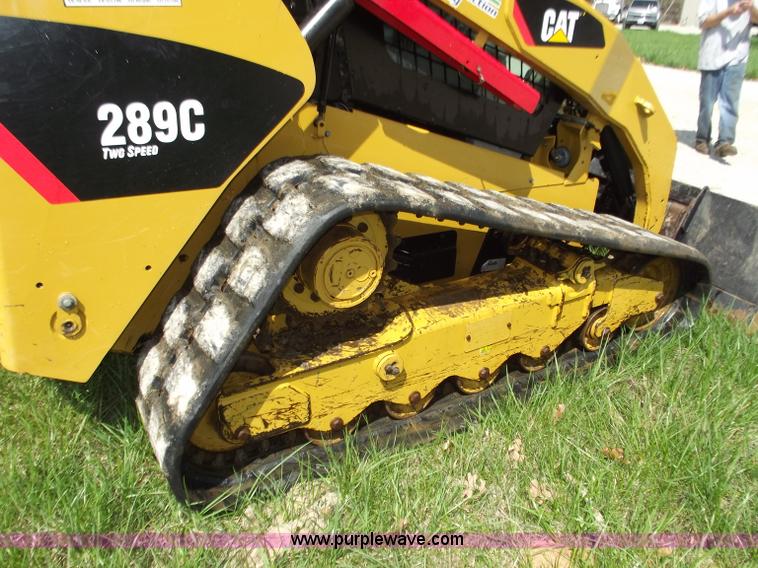image for item B6331 2010 Caterpillar 289C skid steer