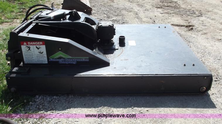 image for item B6336 2009 Bobcat Brushcat 72" skid steer rotary mower