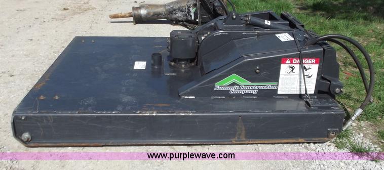 image for item B6336 2009 Bobcat Brushcat 72" skid steer rotary mower