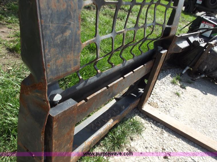 image for item B6338 Skid steer pallet forks