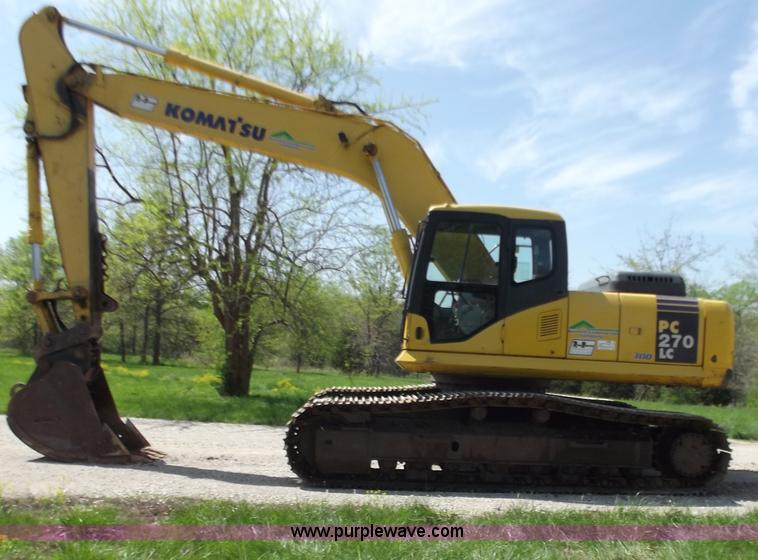 image for item B6346 2004 Komatsu PC270LC-7L excavator