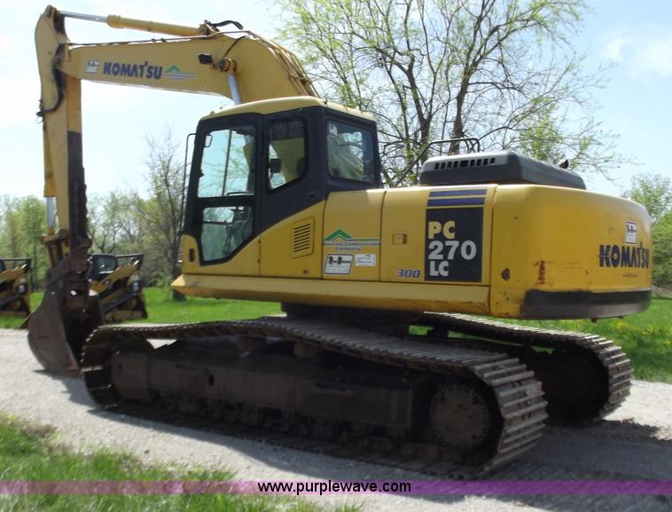 image for item B6346 2004 Komatsu PC270LC-7L excavator