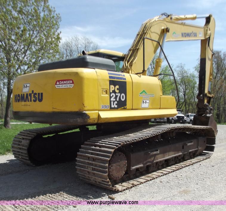 image for item B6346 2004 Komatsu PC270LC-7L excavator