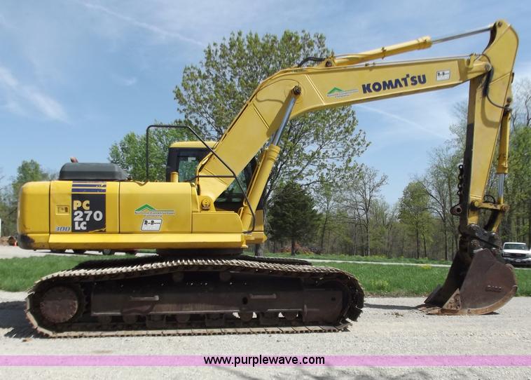 image for item B6346 2004 Komatsu PC270LC-7L excavator