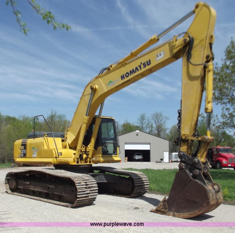 image for item B6346 2004 Komatsu PC270LC-7L excavator