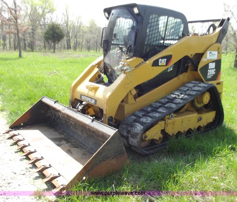 image for item B6360 2011 Caterpillar 289C skid steer