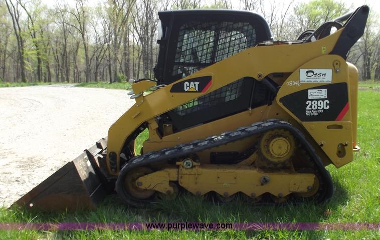 image for item B6360 2011 Caterpillar 289C skid steer