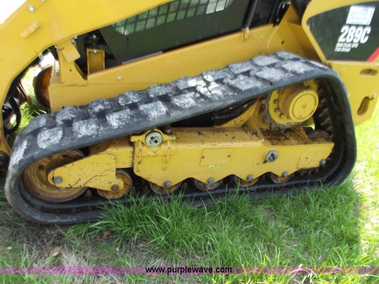 image for item B6360 2011 Caterpillar 289C skid steer