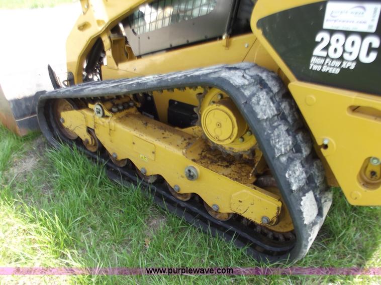 image for item B6360 2011 Caterpillar 289C skid steer