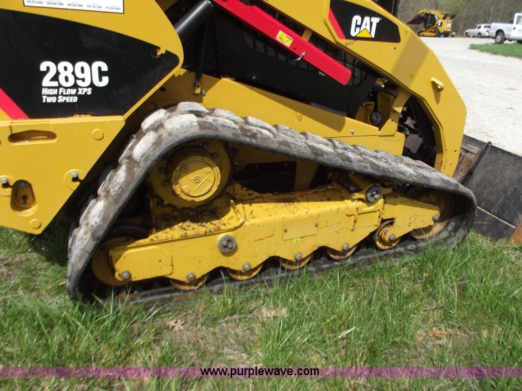 image for item B6360 2011 Caterpillar 289C skid steer