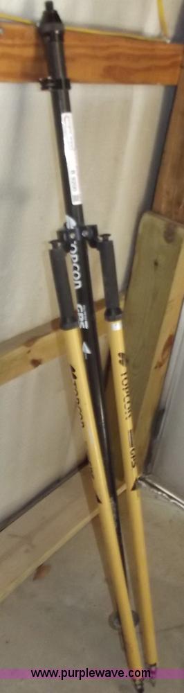 image for item B9200 TopCon carbon fiber GPS range pole with bi-pod