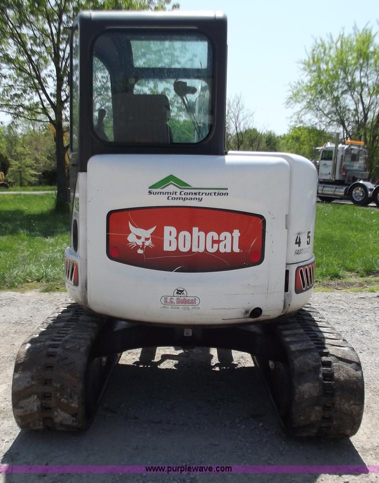 image for item B9205 2005 Bobcat 435 FastTrack mini excavator