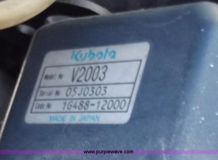 image for item B9205 2005 Bobcat 435 FastTrack mini excavator